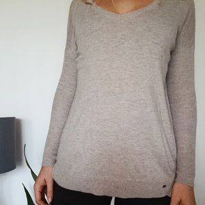 Cream American Eagle Outfitters Sweater